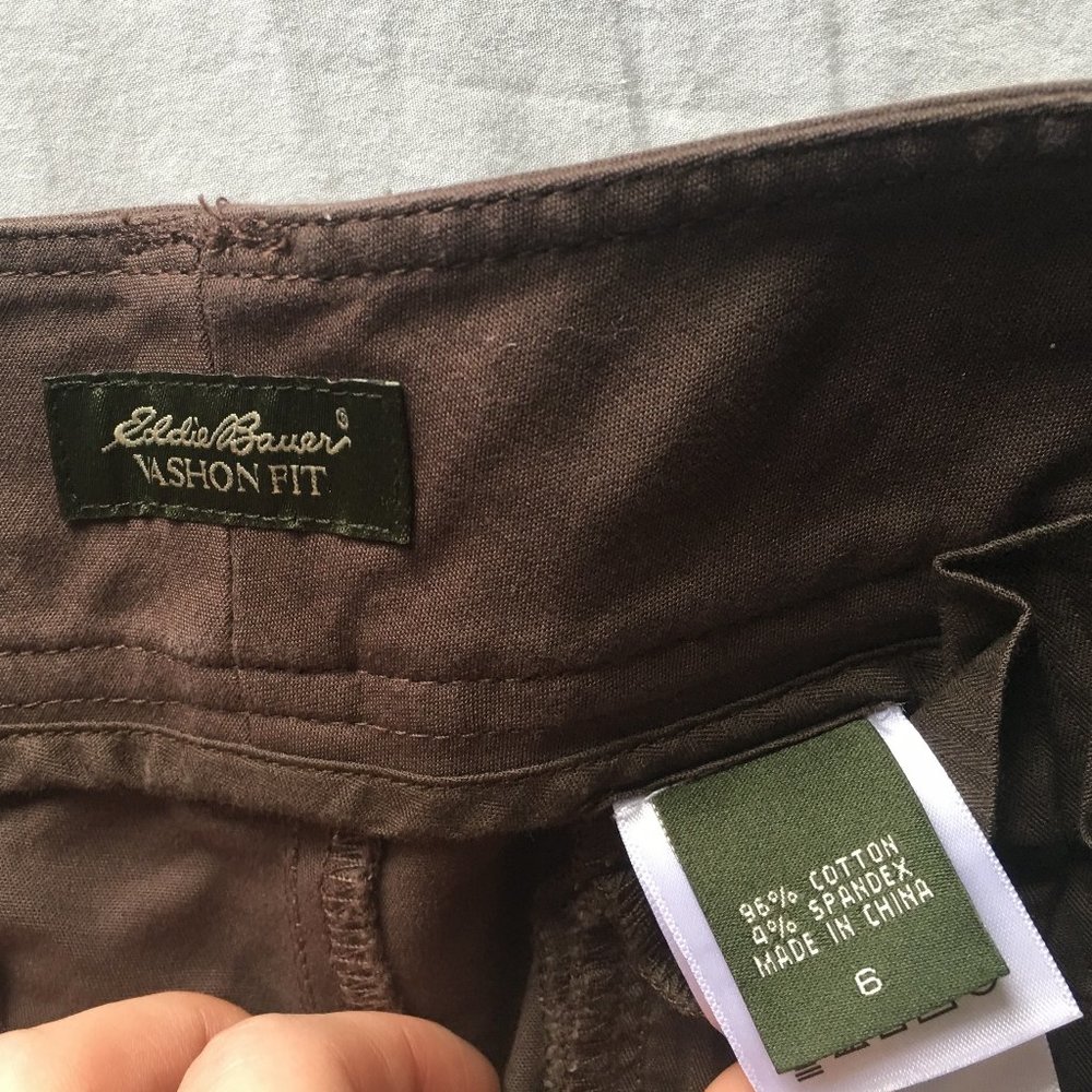 Eddie Bauer Brown Work / Adventure Pants, Size 6